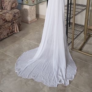 Wedding cathedral veil chiffon